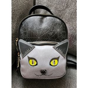 *Last Chance* Betsey Johnson vampire kitty mini backpack